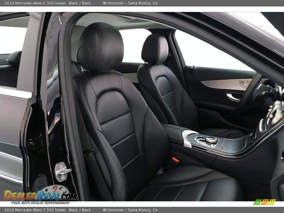 2019 Mercedes-Benz C 300 Sedan Black / Black Photo #6