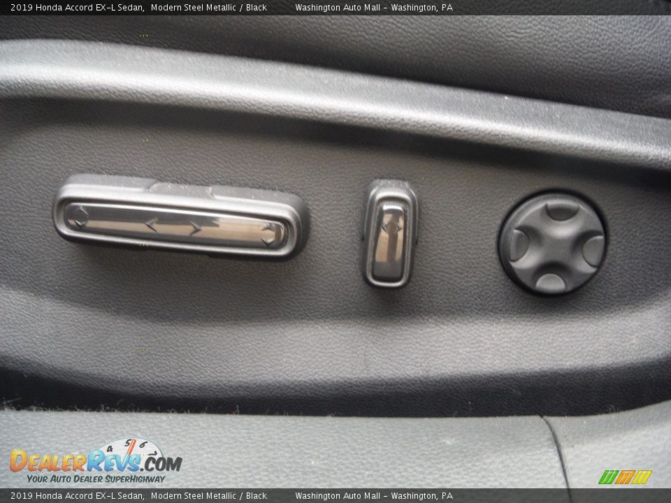 2019 Honda Accord EX-L Sedan Modern Steel Metallic / Black Photo #15