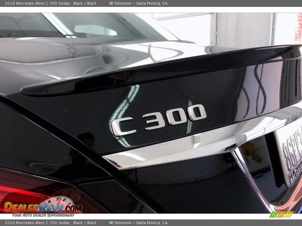 2019 Mercedes-Benz C 300 Sedan Black / Black Photo #7