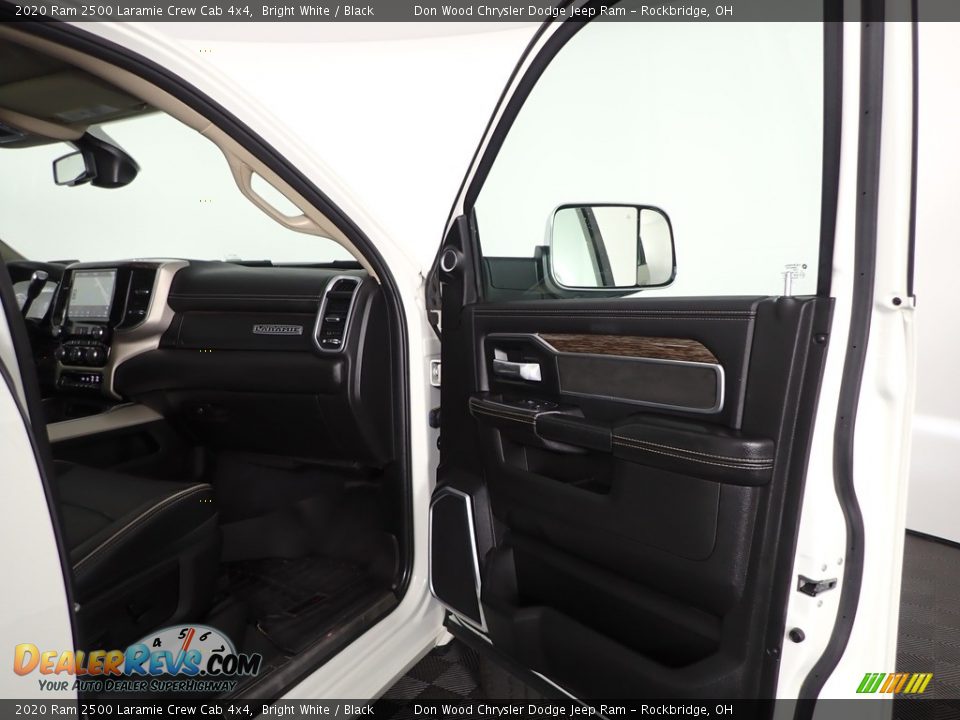 2020 Ram 2500 Laramie Crew Cab 4x4 Bright White / Black Photo #30