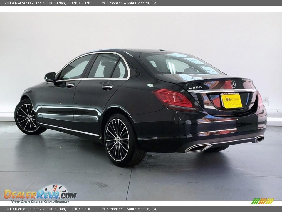 2019 Mercedes-Benz C 300 Sedan Black / Black Photo #10