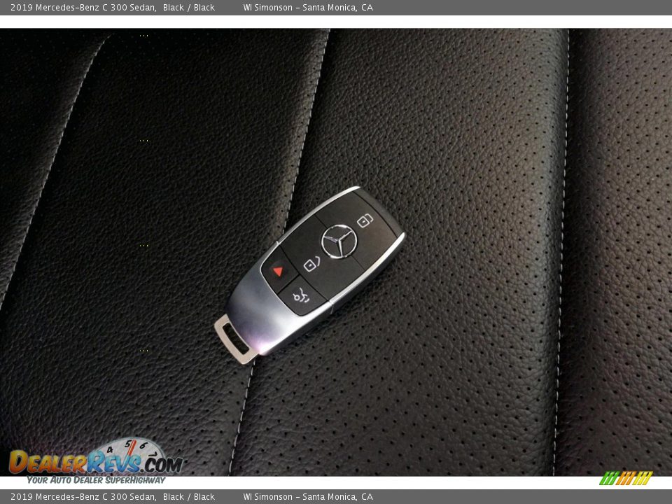 2019 Mercedes-Benz C 300 Sedan Black / Black Photo #11