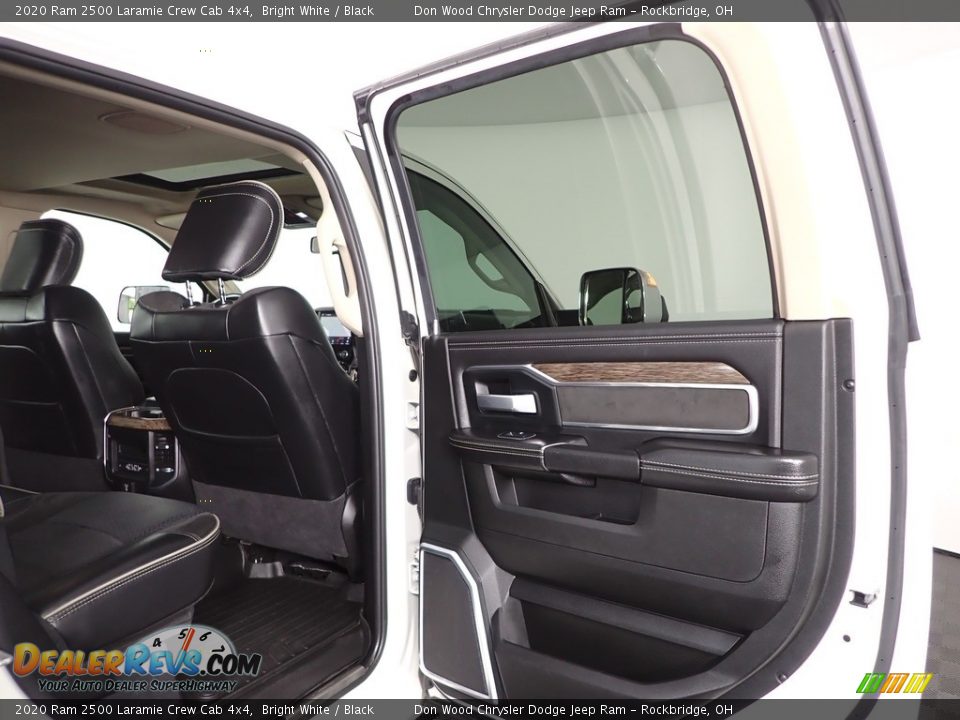 2020 Ram 2500 Laramie Crew Cab 4x4 Bright White / Black Photo #33