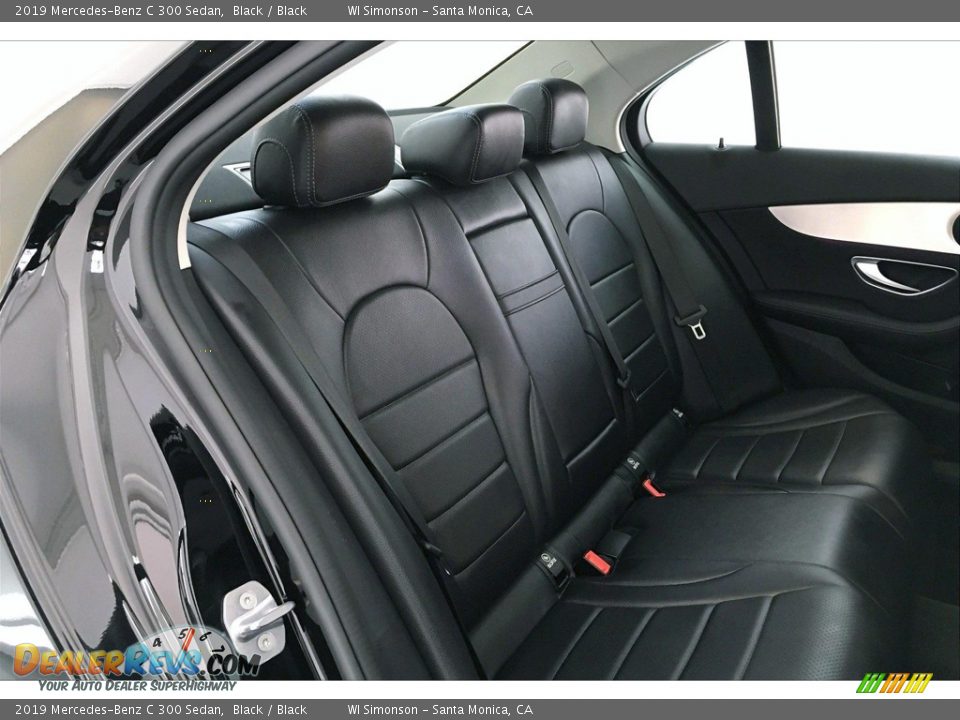2019 Mercedes-Benz C 300 Sedan Black / Black Photo #13