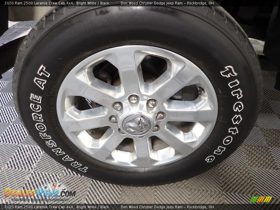 2020 Ram 2500 Laramie Crew Cab 4x4 Bright White / Black Photo #35