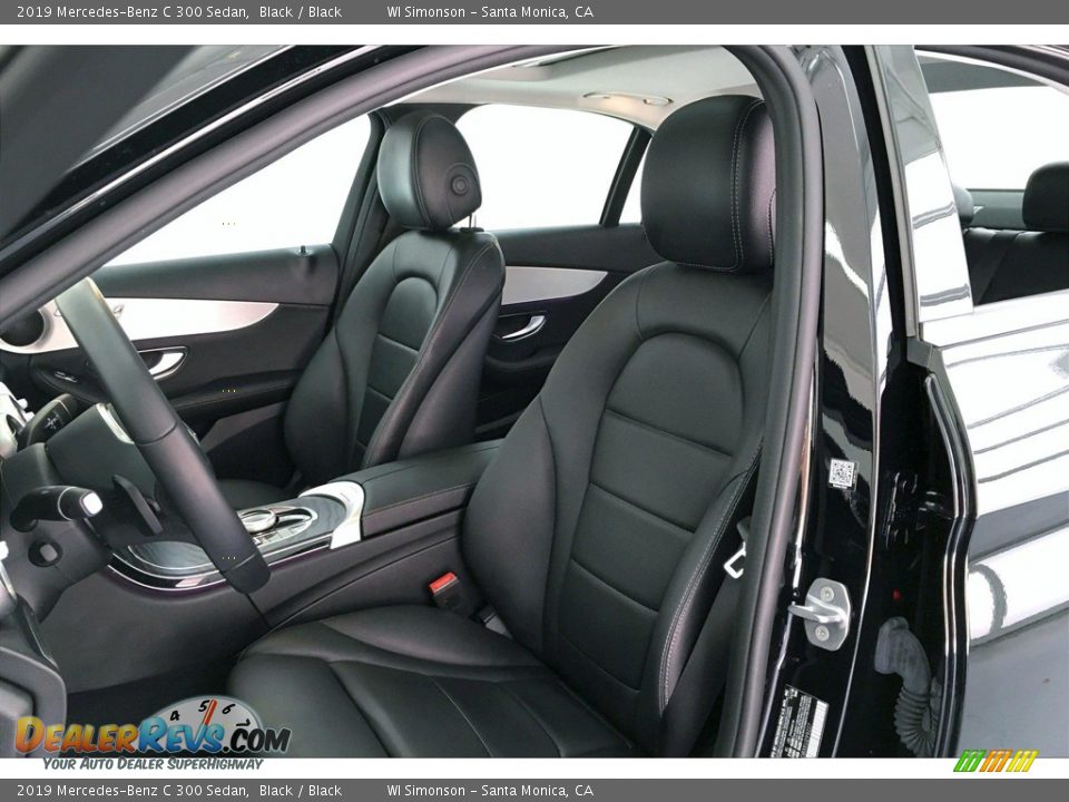 2019 Mercedes-Benz C 300 Sedan Black / Black Photo #14