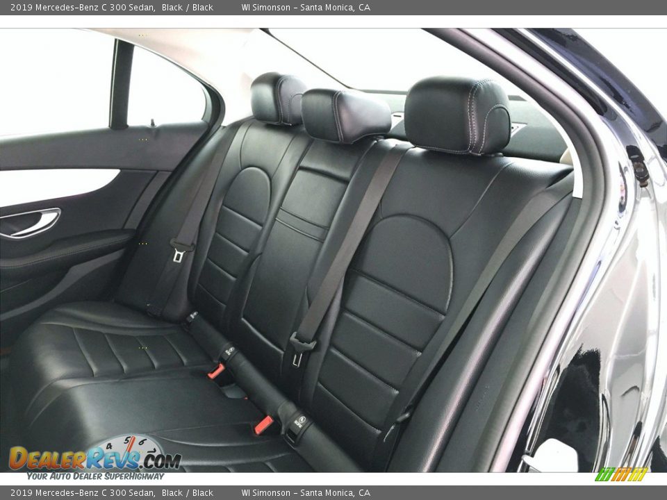 2019 Mercedes-Benz C 300 Sedan Black / Black Photo #15