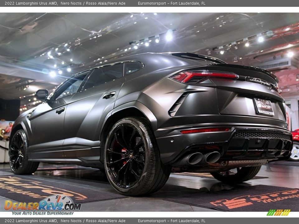 2022 Lamborghini Urus AWD Nero Noctis / Rosso Alala/Nero Ade Photo #49