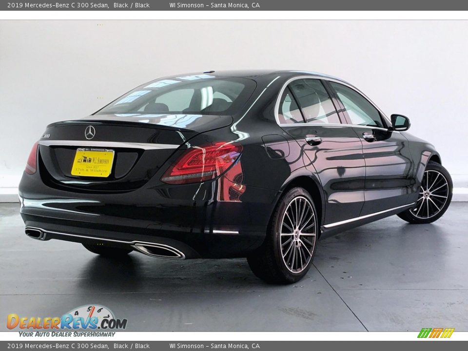 2019 Mercedes-Benz C 300 Sedan Black / Black Photo #16