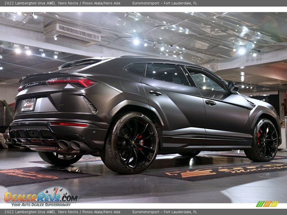 2022 Lamborghini Urus AWD Nero Noctis / Rosso Alala/Nero Ade Photo #50