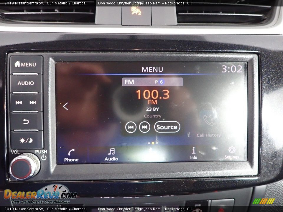 2019 Nissan Sentra SV Gun Metallic / Charcoal Photo #2