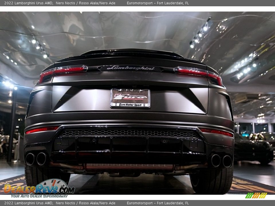 2022 Lamborghini Urus AWD Nero Noctis / Rosso Alala/Nero Ade Photo #52