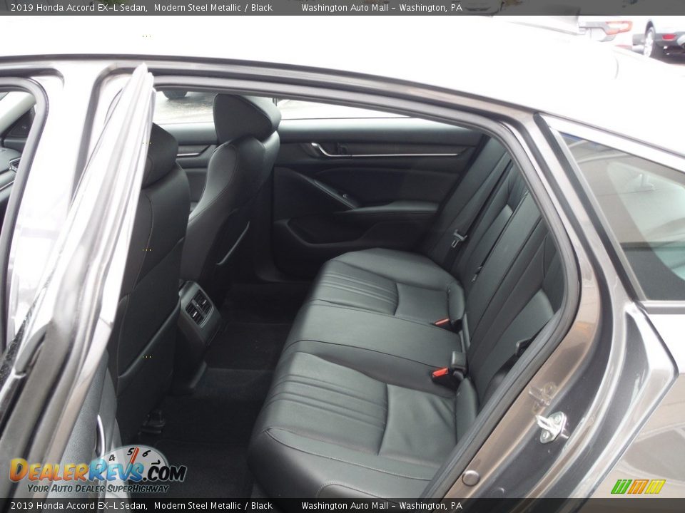 2019 Honda Accord EX-L Sedan Modern Steel Metallic / Black Photo #31