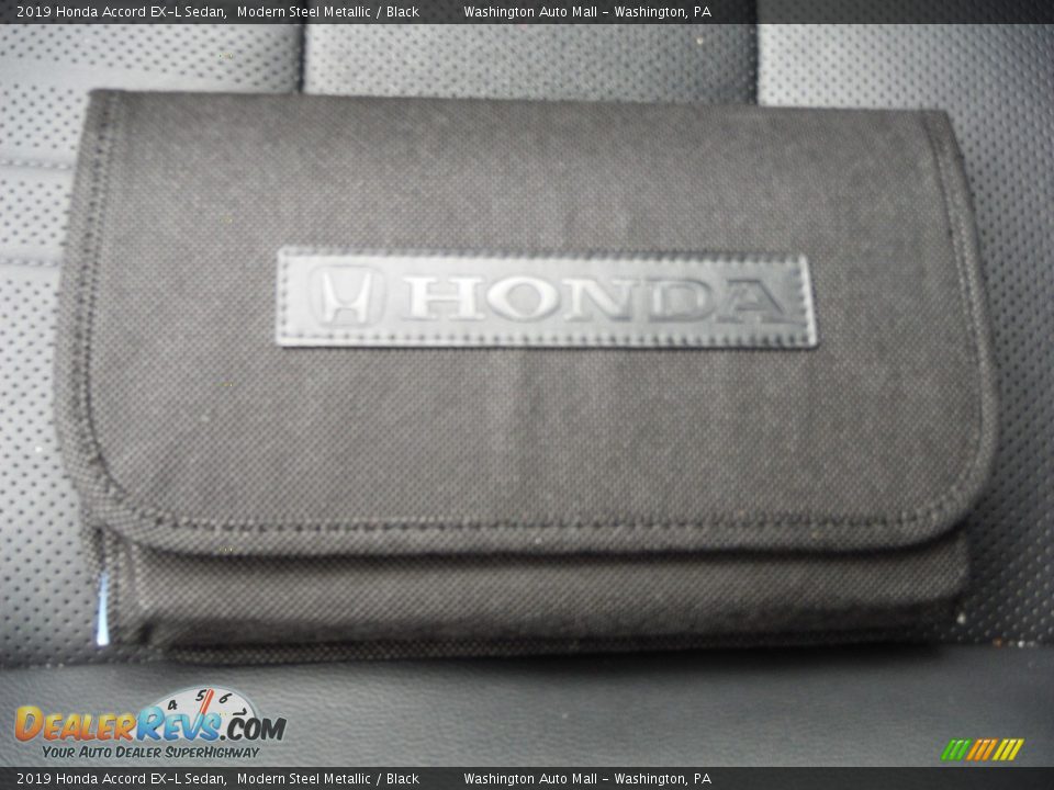 2019 Honda Accord EX-L Sedan Modern Steel Metallic / Black Photo #32