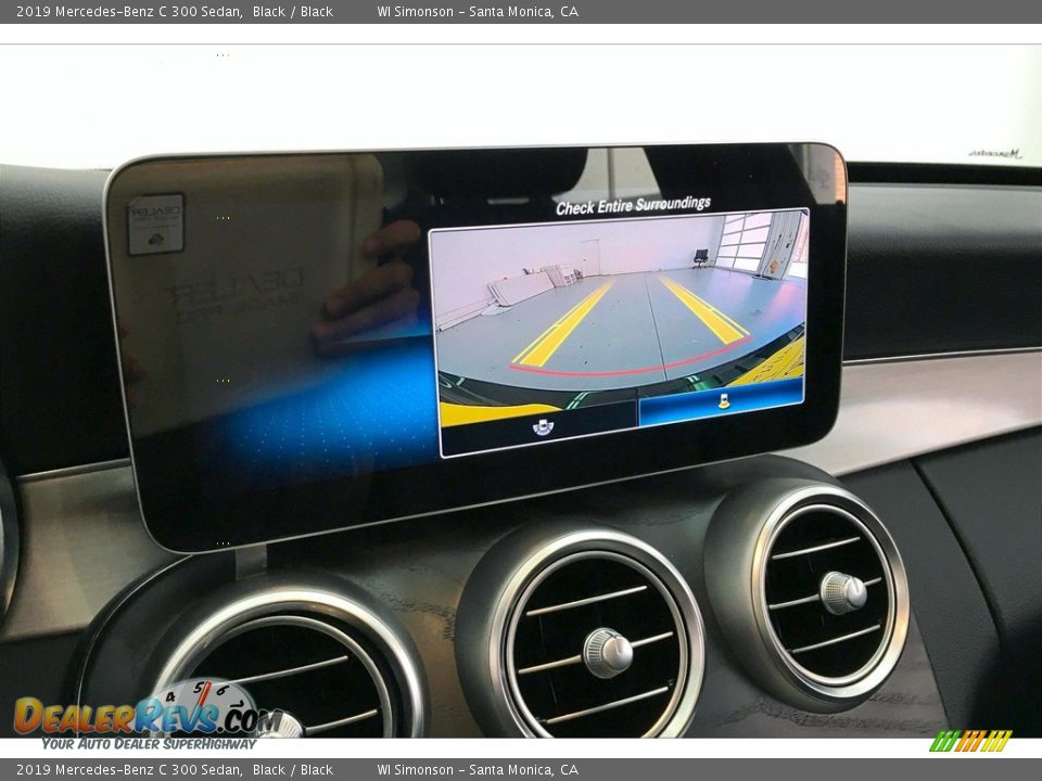2019 Mercedes-Benz C 300 Sedan Black / Black Photo #21