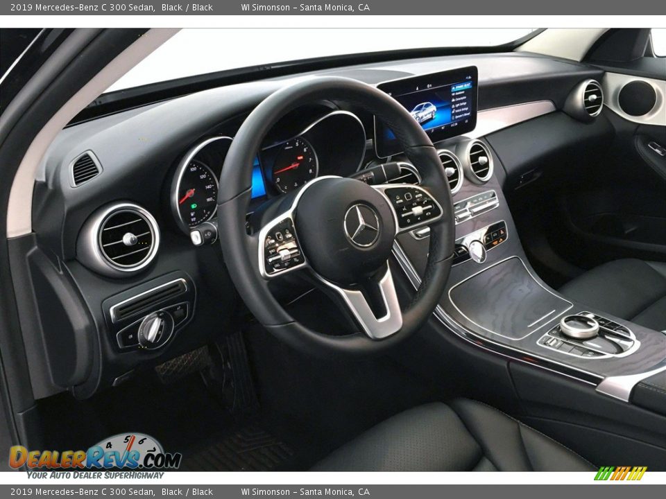 2019 Mercedes-Benz C 300 Sedan Black / Black Photo #22