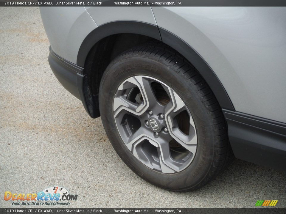 2019 Honda CR-V EX AWD Lunar Silver Metallic / Black Photo #3