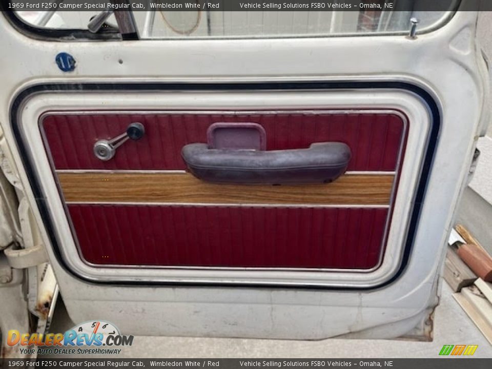 Door Panel of 1969 Ford F250 Camper Special Regular Cab Photo #12