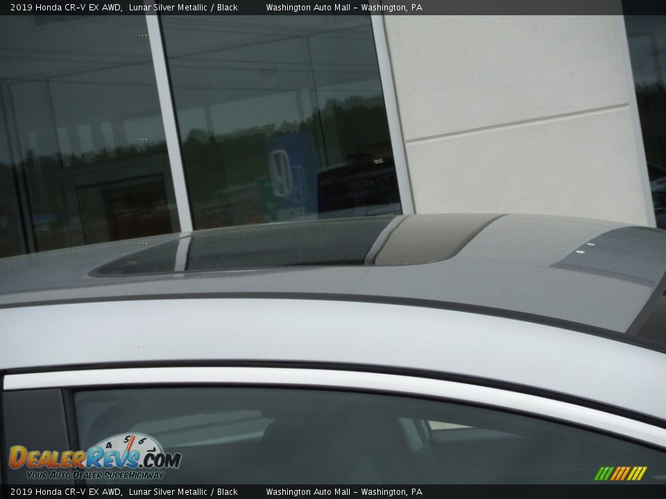 2019 Honda CR-V EX AWD Lunar Silver Metallic / Black Photo #4