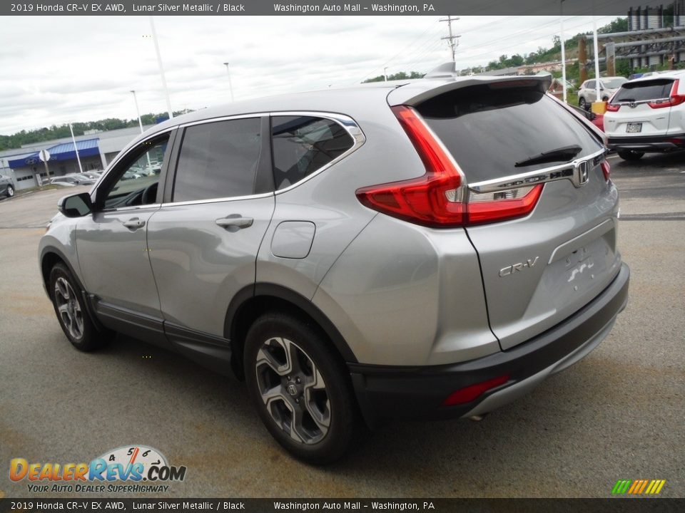 2019 Honda CR-V EX AWD Lunar Silver Metallic / Black Photo #7