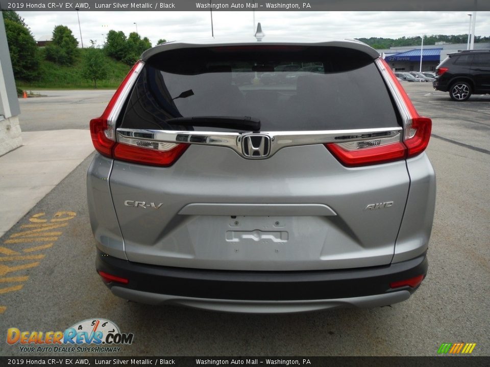 2019 Honda CR-V EX AWD Lunar Silver Metallic / Black Photo #8