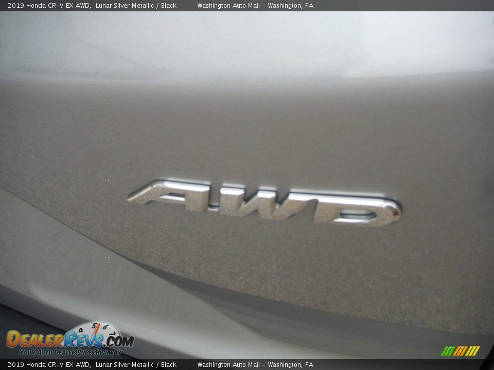 2019 Honda CR-V EX AWD Lunar Silver Metallic / Black Photo #10
