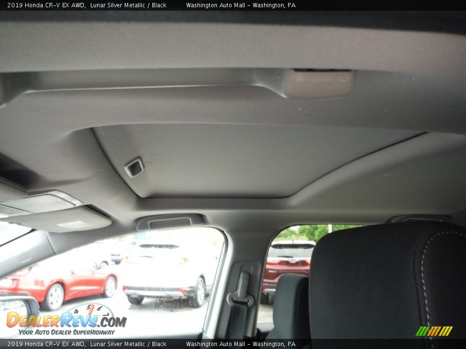 2019 Honda CR-V EX AWD Lunar Silver Metallic / Black Photo #11