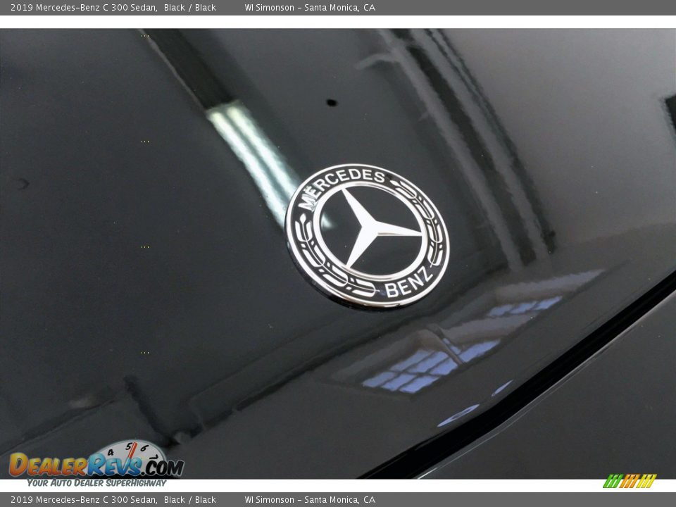 2019 Mercedes-Benz C 300 Sedan Black / Black Photo #33