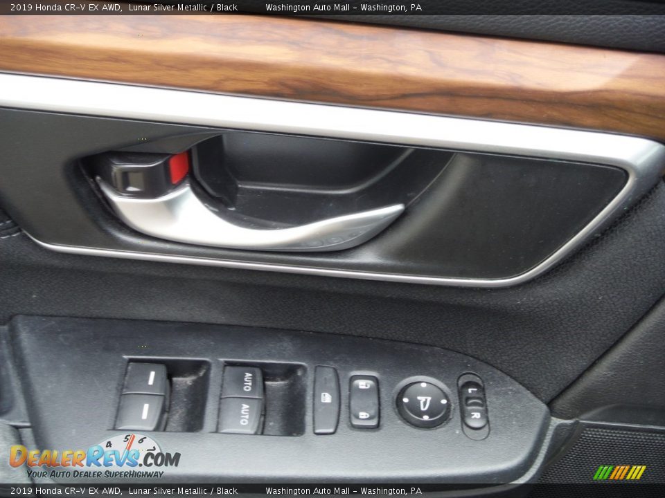 2019 Honda CR-V EX AWD Lunar Silver Metallic / Black Photo #13
