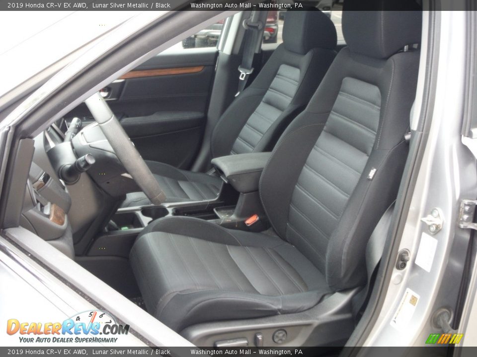 2019 Honda CR-V EX AWD Lunar Silver Metallic / Black Photo #14