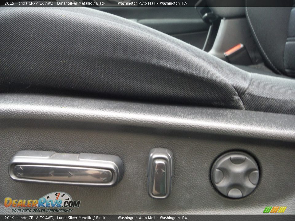 2019 Honda CR-V EX AWD Lunar Silver Metallic / Black Photo #15