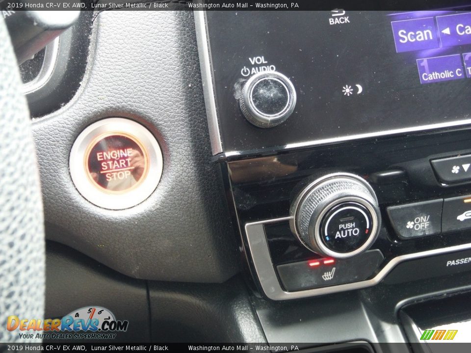 2019 Honda CR-V EX AWD Lunar Silver Metallic / Black Photo #19
