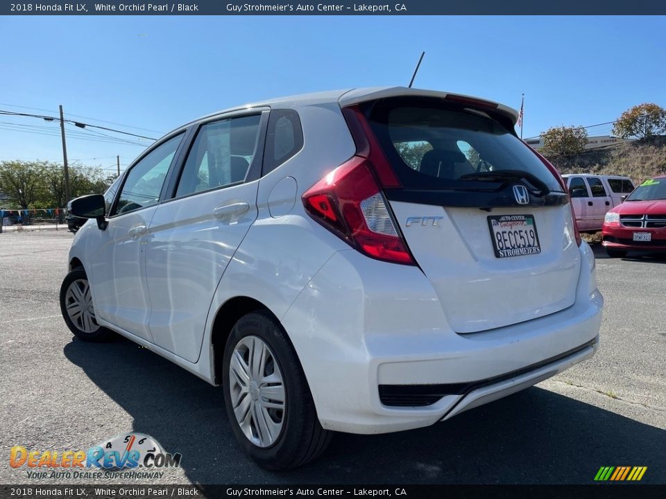 2018 Honda Fit LX White Orchid Pearl / Black Photo #5