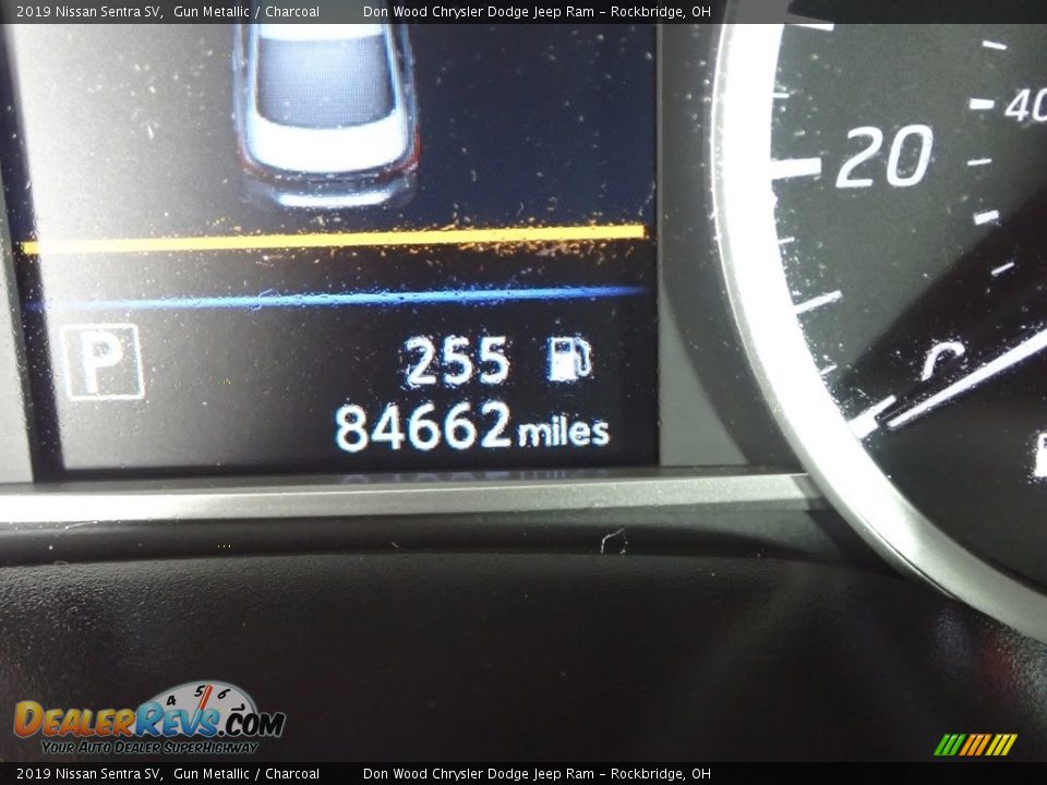 2019 Nissan Sentra SV Gun Metallic / Charcoal Photo #29