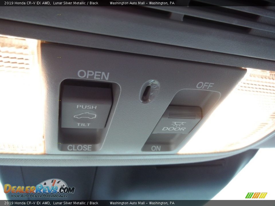 2019 Honda CR-V EX AWD Lunar Silver Metallic / Black Photo #23