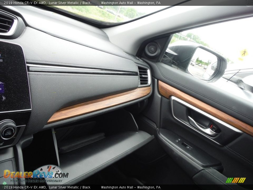 2019 Honda CR-V EX AWD Lunar Silver Metallic / Black Photo #27