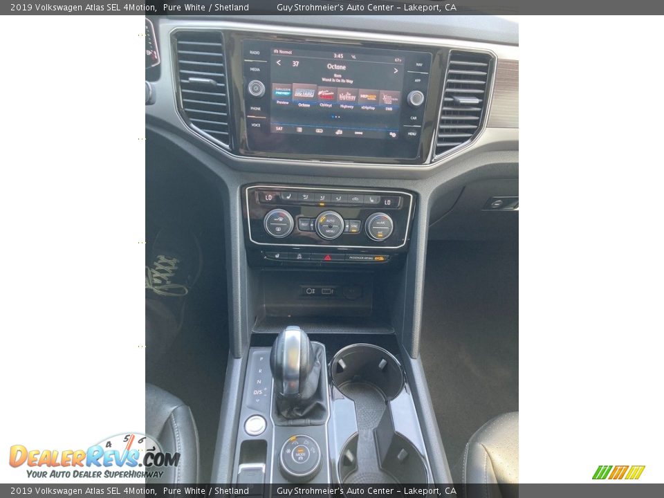 2019 Volkswagen Atlas SEL 4Motion Pure White / Shetland Photo #10