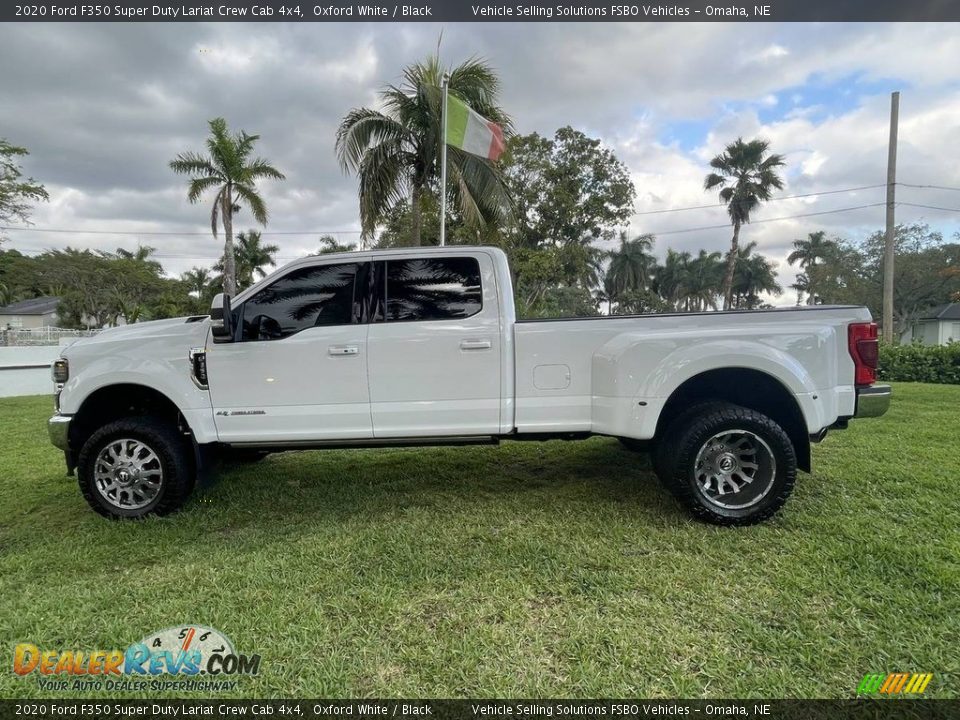 2020 Ford F350 Super Duty Lariat Crew Cab 4x4 Oxford White / Black Photo #1