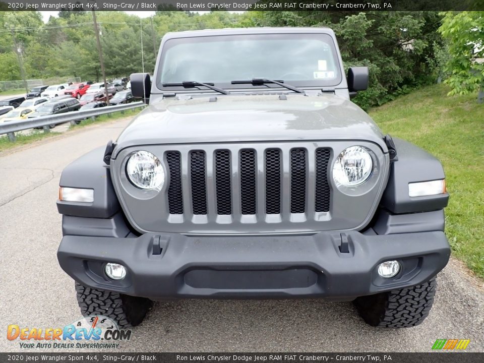 2020 Jeep Wrangler Sport 4x4 Sting-Gray / Black Photo #2