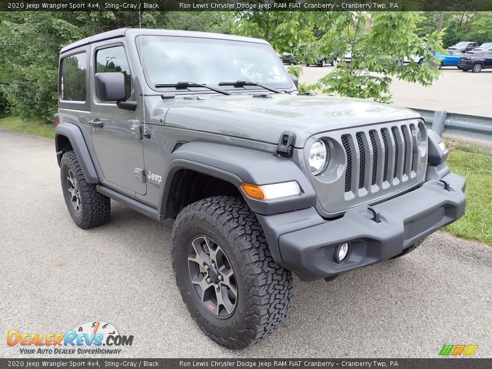 2020 Jeep Wrangler Sport 4x4 Sting-Gray / Black Photo #3