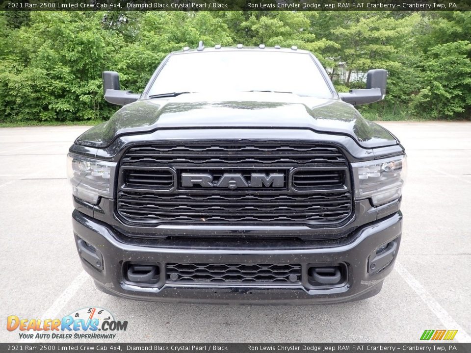 2021 Ram 2500 Limited Crew Cab 4x4 Diamond Black Crystal Pearl / Black Photo #2
