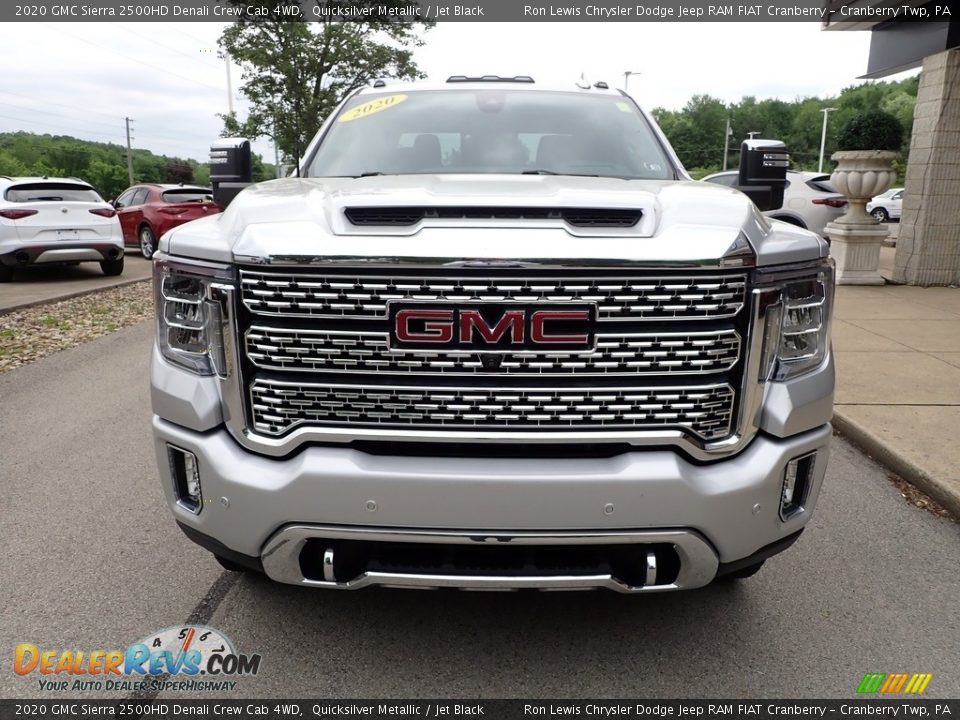 2020 GMC Sierra 2500HD Denali Crew Cab 4WD Quicksilver Metallic / Jet Black Photo #3