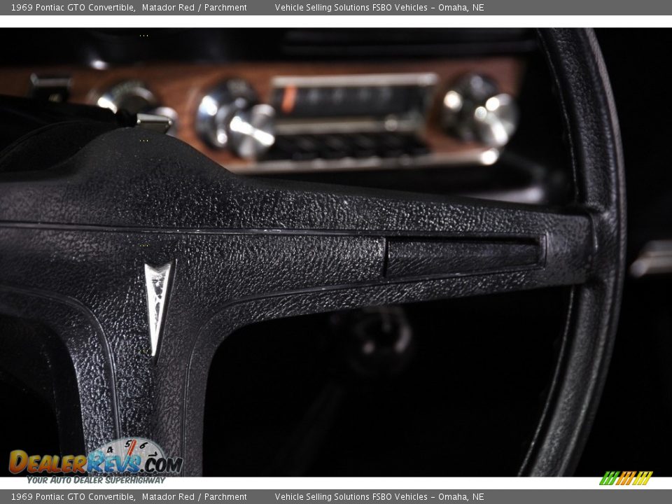 1969 Pontiac GTO Convertible Steering Wheel Photo #25