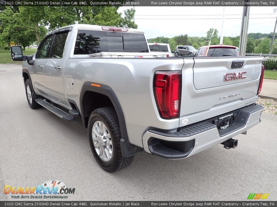 2020 GMC Sierra 2500HD Denali Crew Cab 4WD Quicksilver Metallic / Jet Black Photo #6