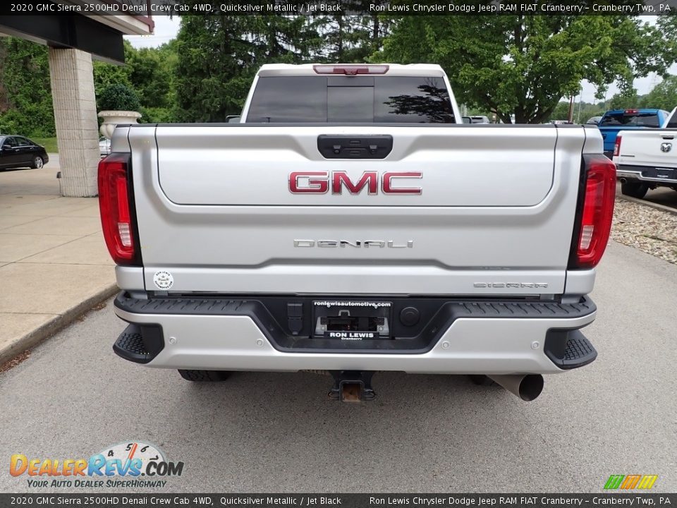 2020 GMC Sierra 2500HD Denali Crew Cab 4WD Quicksilver Metallic / Jet Black Photo #7