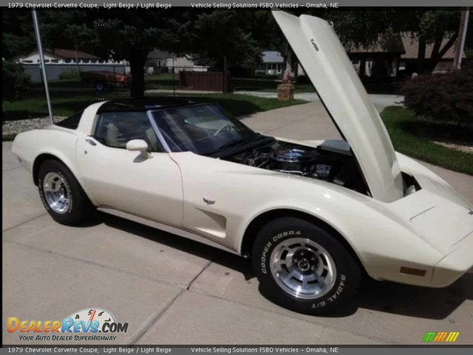 1979 Chevrolet Corvette Coupe Light Beige / Light Beige Photo #8