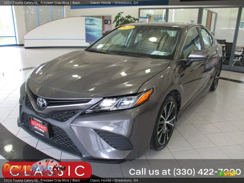 2020 Toyota Camry SE Predawn Gray Mica / Black Photo #1