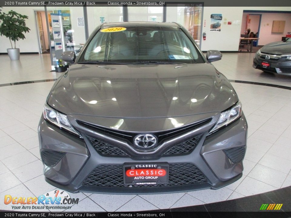 2020 Toyota Camry SE Predawn Gray Mica / Black Photo #2
