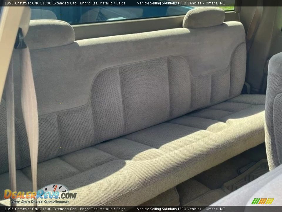 Rear Seat of 1995 Chevrolet C/K C1500 Extended Cab Photo #5