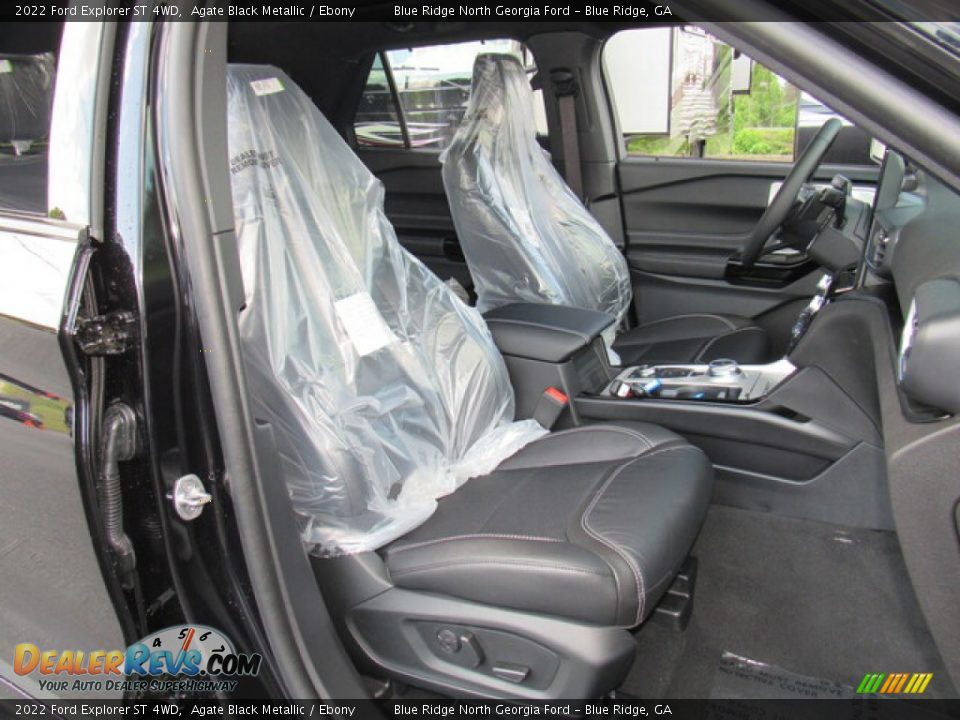 Front Seat of 2022 Ford Explorer ST 4WD Photo #12